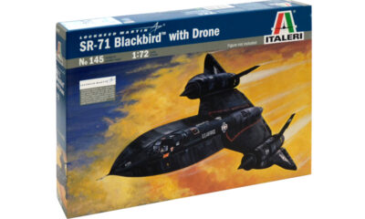 1:72 Scale Italeri SR-71 Black Bird Model Kit