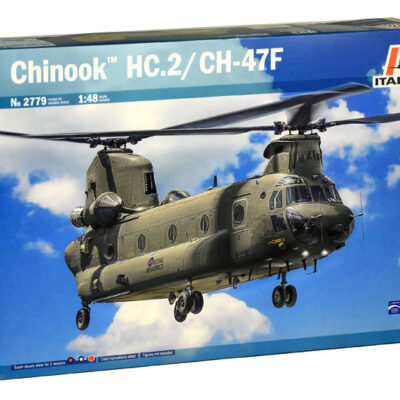 1:48 scale Italeri RAF CH-47F Chinook Model Kit
