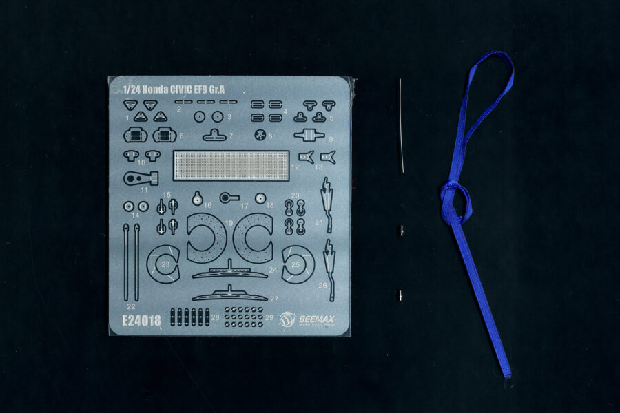 1:24 Scale Aoshima Detail-up parts for EF9 Civic