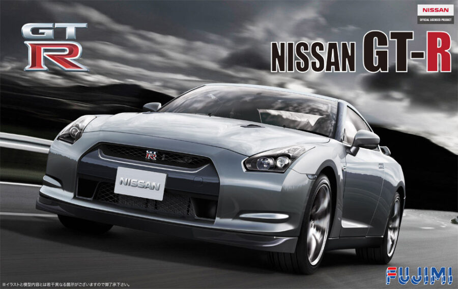 1:24 Scale Fujimi Nissan Skyline R35 GT-R Model Kit