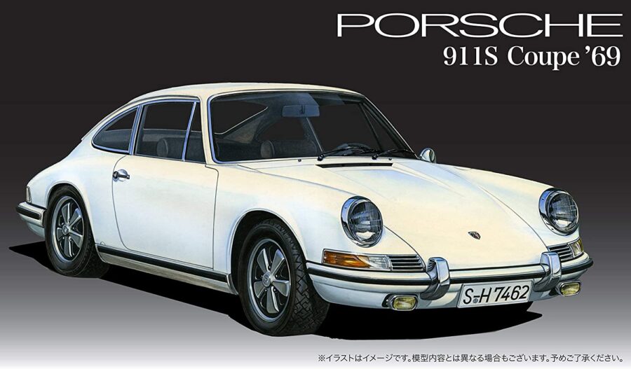1:24 Scale Fujimi Porsche 911S Coupe'69 Model Kit