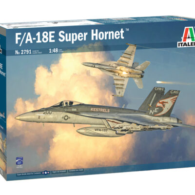 1:48 scale Italeri F/A-18 E Super Hornet Model Kit