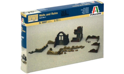 1:72 Scale Italeri WW2 Diorama Models – Walls and Ruins