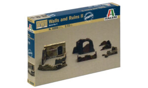 1:72 Scale Italeri WW2 Diorama Models – Walls and Ruins II #