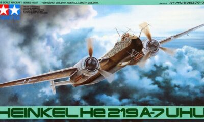 1:48 Scale Tamiya Heinkel He 219 A-7 "Uhu" Model Kit
