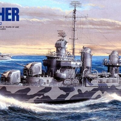 1:350 scale Tamiya US Navy Destroyer USS Fletcher DD-445 Model Kit