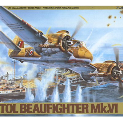 1:48 scale Tamiya Bristol Beaufighter Mk.VI Model Kit