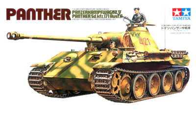 1:35 Scale Tamiya German Panther Medium Tank Model Kit
