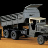 1:72 Scale Hasegawa G.M.C. Dump Truck Military Vehicle Model Kit #