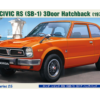 1:24 Scale Hasegawa Honda Civic RS (SB-1) 3Door Hatchback (1974) Model Kit