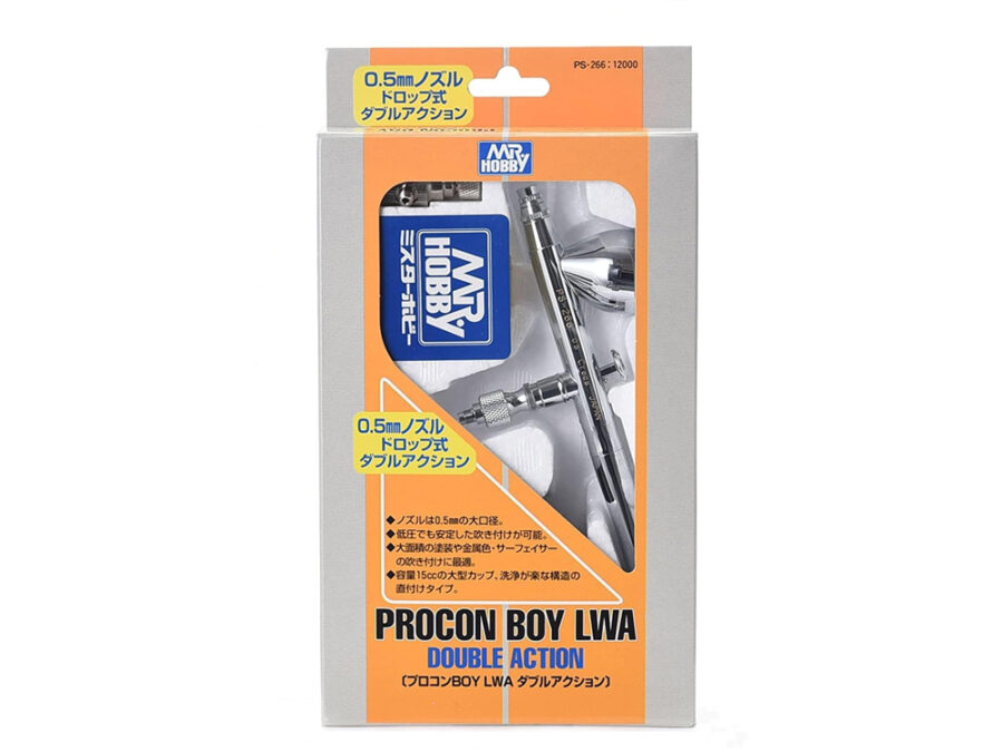 Mr.Hobby Mr.Procon Boy LWA 0.5mm Double Action Airbrush - Image 3