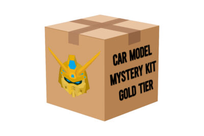 Whats In The Box Mystery Car Model Kit - Gold Tier