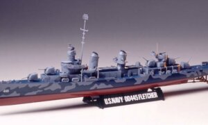 1:350 Scale Tamiya US Navy Destroyer USS Fletcher DD-445 Model Kit #