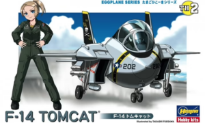 1:Egg Hasegawa F-14 Tomcat Eggplane Series Model Kit #