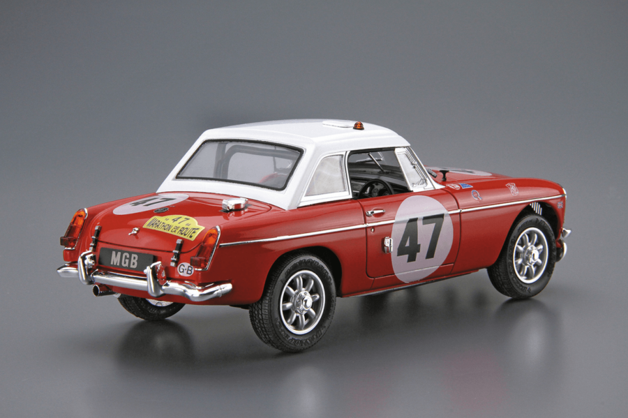 1:24 Scale Aoshima MG MGB Club Rally - Image 3