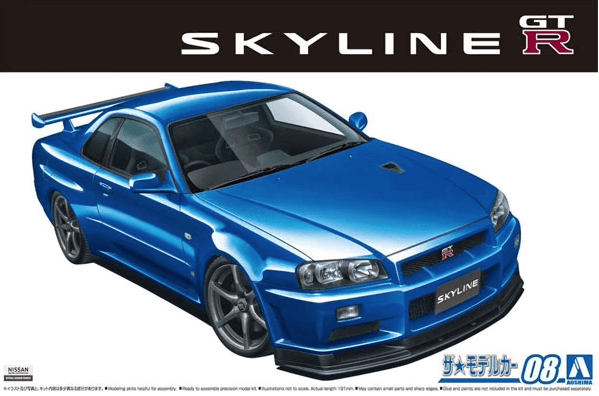 1 24 Scale Fast And Furious 4 Brian O Conner Bayside Blue R34 Skyline Bundle Kent Models 1 24 Scale Fast And Furious 4 Brian O Conner Bayside Blue R34 Skyline Bundle Kent Models