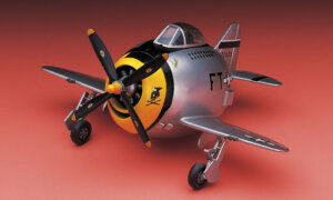 1:Egg Hasegawa P-47 Thunderbolt Eggplane Series Model Kit #