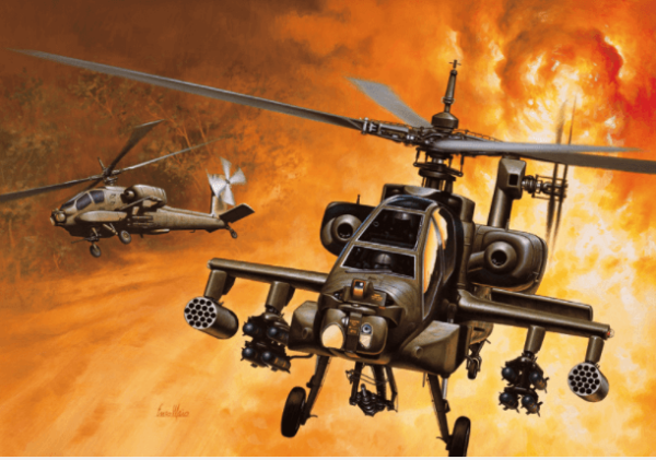 1:72 Scale Italeri AH - 64 APACHE
