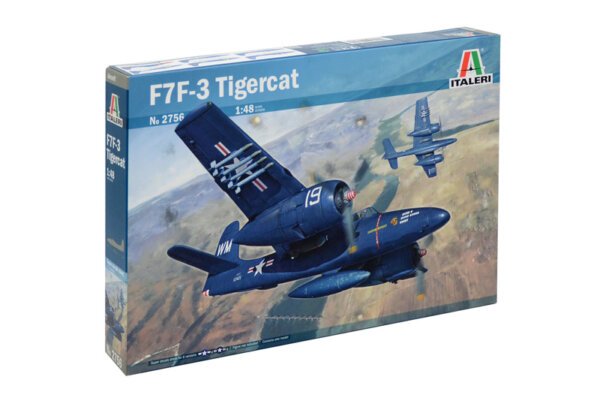 1:48 Scale Italeri F7F-3 Tigercat Model Kit