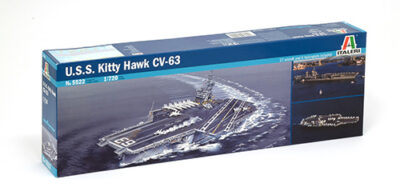 1:720 Scale Italeri USS Kitty Hawk CV-63 Model Kit