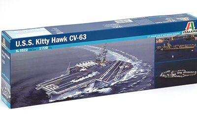 1:720 Scale Italeri USS Kitty Hawk CV-63 Model Kit