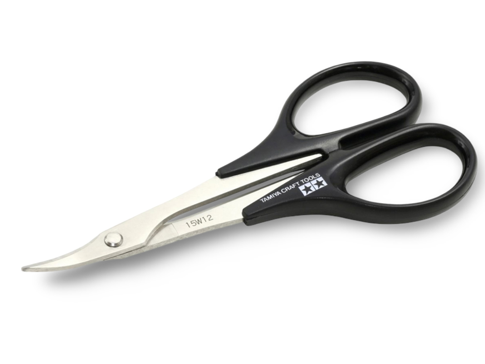 Tamiya Curved Scissors for Plastic