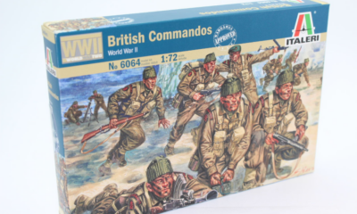 1:72 Scale Italeri WW2 Diorama Models – British Commandos