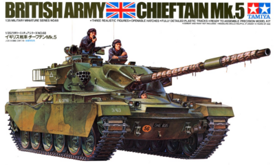1:35 Scale Tamiya British Army Chieftain MK5 Tank Model Kit