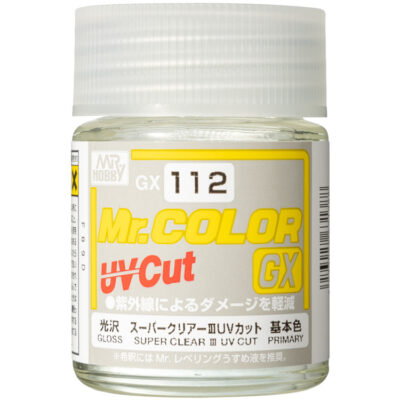 Mr Hobby Mr Color Super Clear III UV Cut GX Top Coat - Gloss