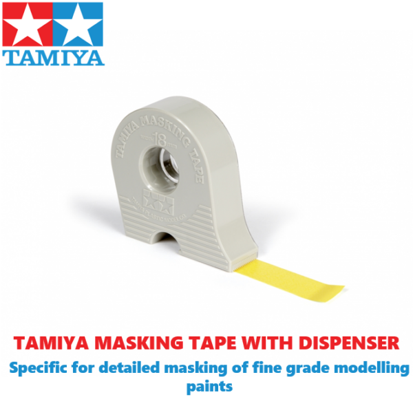 Tamiya Model Making Masking Tape With Dispenser *CHOOSE SIZE #