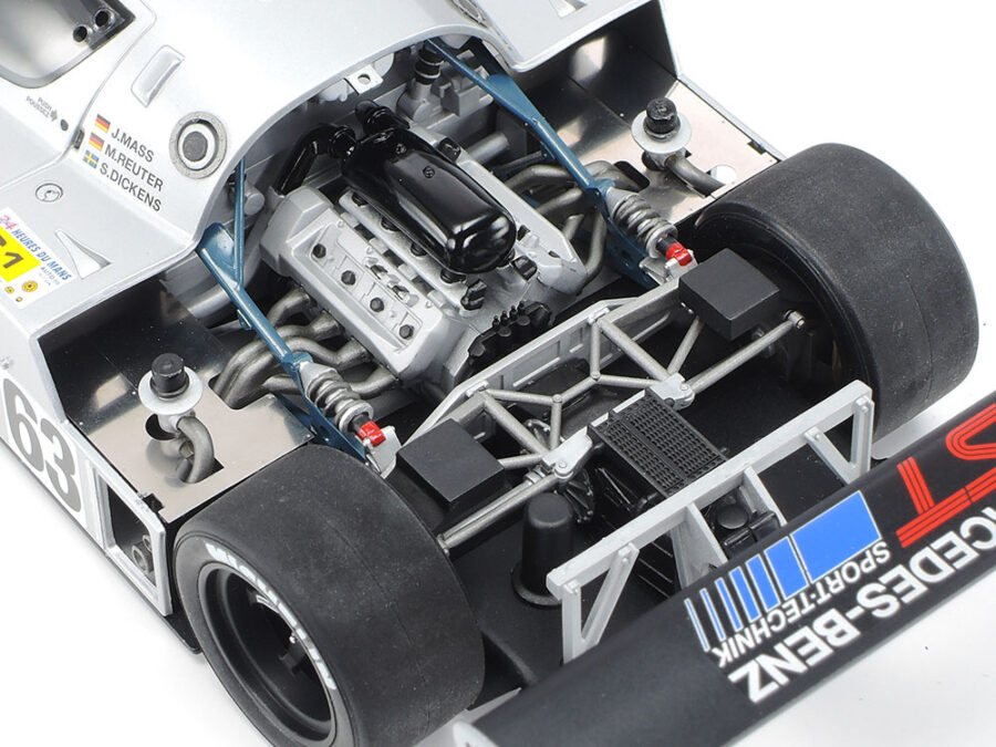 1:24 Scale Tamiya Sauber-Mercedes C9 1989 Model Car Kit - Image 4