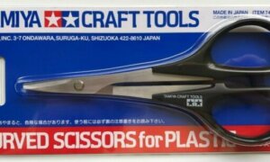 Tamiya Curved Scissors for Plastic RC Kits #