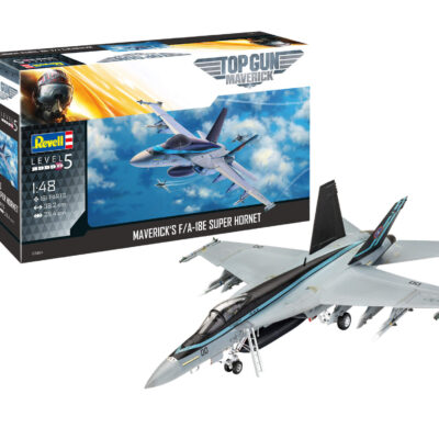 1:48 scale Revell Top Gun Maverick's F/A-18E Super Hornet Model Kit