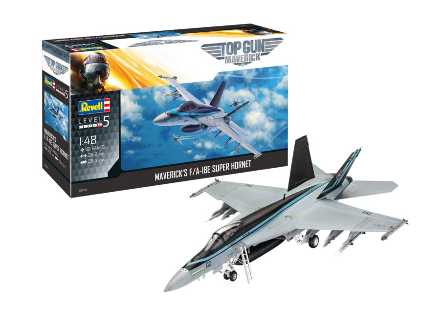 1:48 Scale Revell Top Gun Maverick's F/A-18E Super Hornet Model Kit