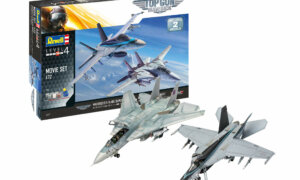 1:72 Scale Revell Top Gun Maverick Two Kit Movie Set With Tools, Glues & Paint