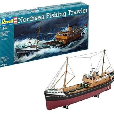 1:142 scale Revell North Sea Fishing Trawler Boat Model Kit