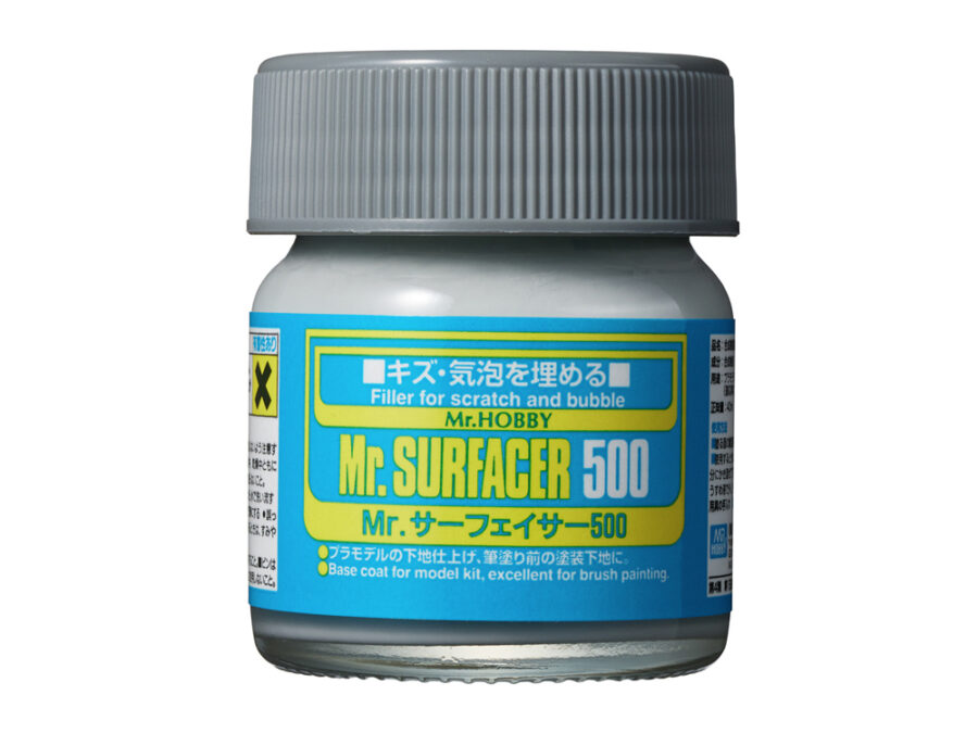 Mr.Hobby Surfacer 1000/1500 40ml Jar - By Hand/Airbrush - Image 4