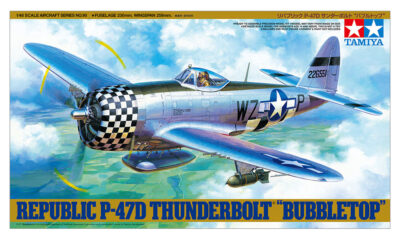 1:48 Scale Tamiya Republic P-47D Thunderbolt Model Kit