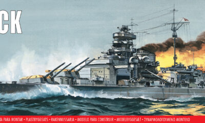 1:600 Scale Airfix Bismarck Model Kit