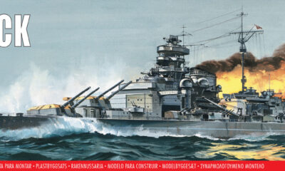 1:600 Scale Airfix Bismarck Model Kit