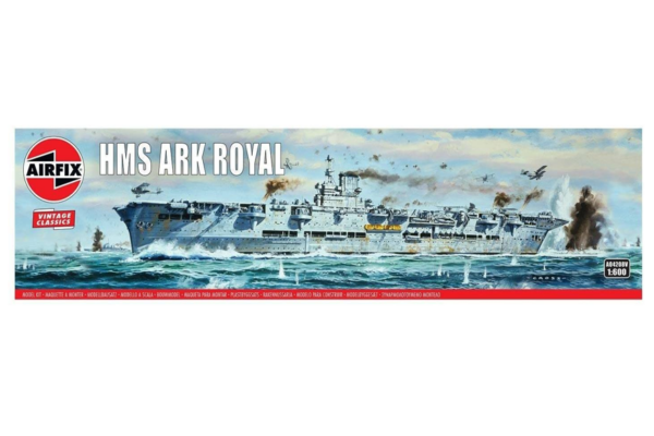 1:600 Scale AirFix HMS Ark Royal Model Kit