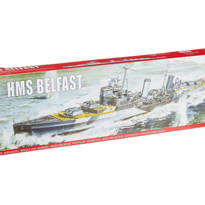 1:600 scale Airfix HMS Belfast Model Kit