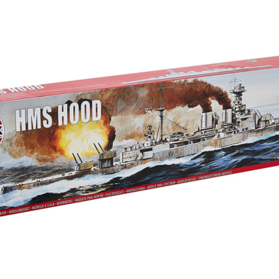 1:600 scale Airfix HMS Hood Model Kit