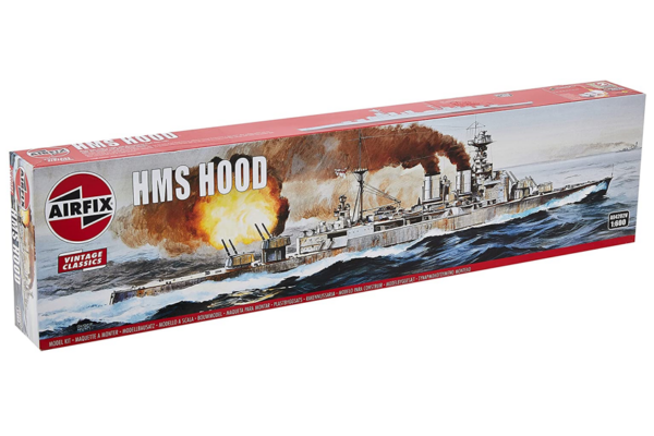 1:600 Scale AirFix HMS Hood Model Kit