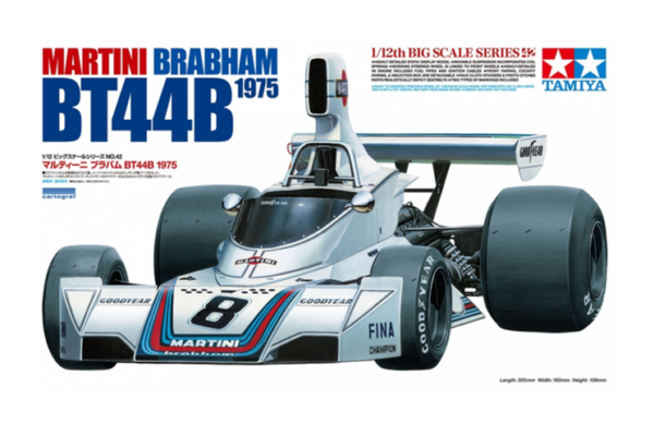1:12 Scale Tamiya Brabham BT44B Model Kit