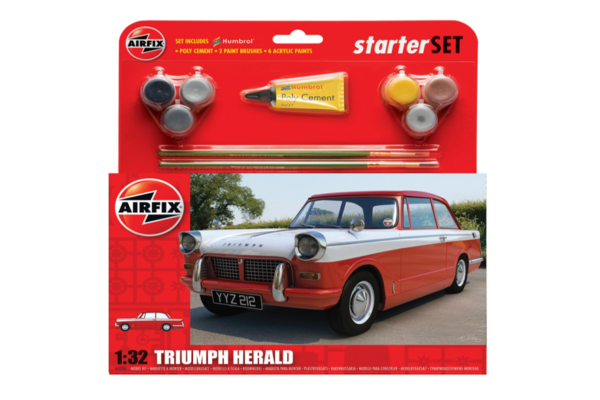 1:32 Scale AirFix Medium Starter Set - Triumph Herald