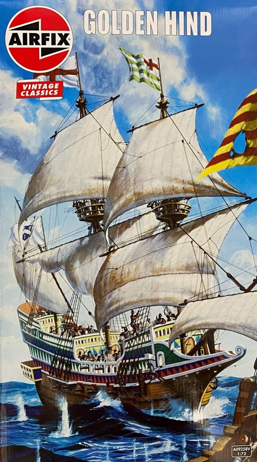 1:130 Scale AirFix Golden Hind Model Kit