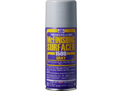 Mr Hobby Mr Finishing Surfacer 1500 [Primer] Grey Spray Can 170ml