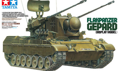 1:35 Scale Tamiya Flakpanzer Gepard Tank Model Kit