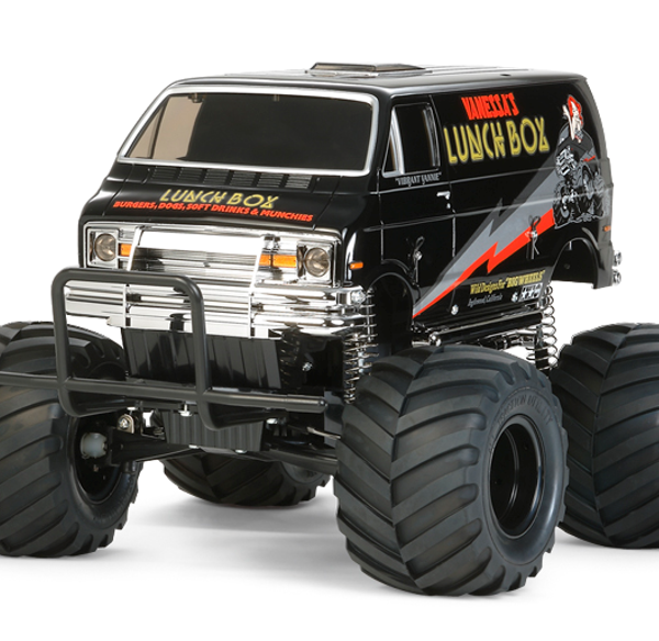 112 Scale Tamiya Lunch Box "Black Edition" Radio Control Kit Kent Models